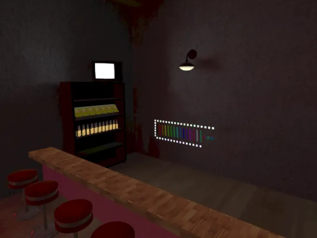 Chill bar with coozy bedroom