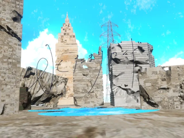 【VRMV】水たまりロンド ⁄ HIMEHINA【ParticleLive】