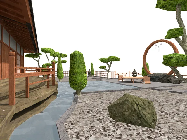 Clouded Zen Garden
