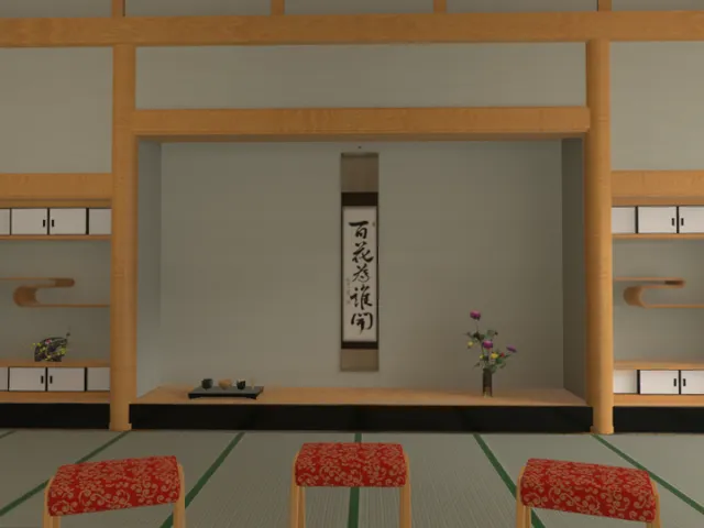 Japanese style floor -normal- ［Future Exhibition Tower-Daimaru Matsuzakaya-］