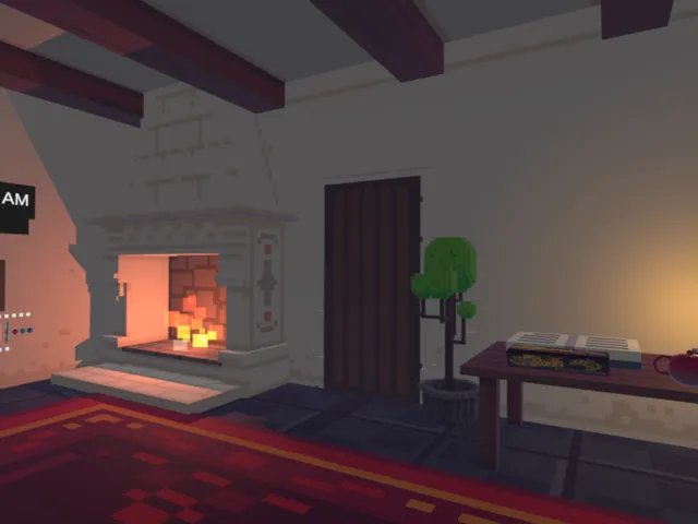 Pixel Style Medieval Bedroom