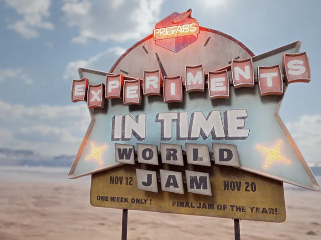 VRCPrefabs Experiments In Time - World Jam Hub