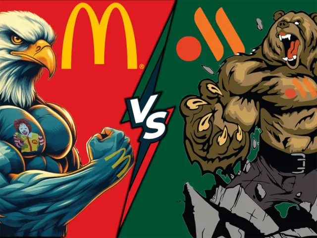 McDonalds VS VkusnoTochka