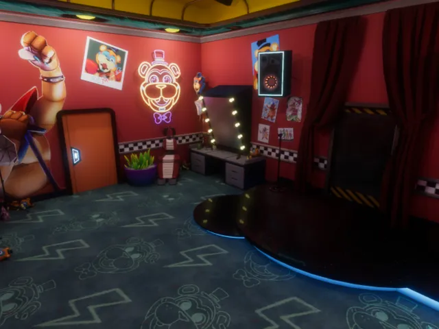 Glam Freddy's Greenroom｜ FNAF SB