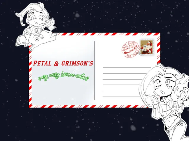 Petal and Crimson's Crazy‚ Noisy‚ Bizarre Avatars