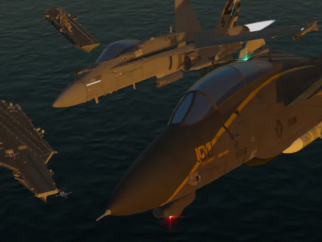 Aircraft Carrier Jets˸ F-14