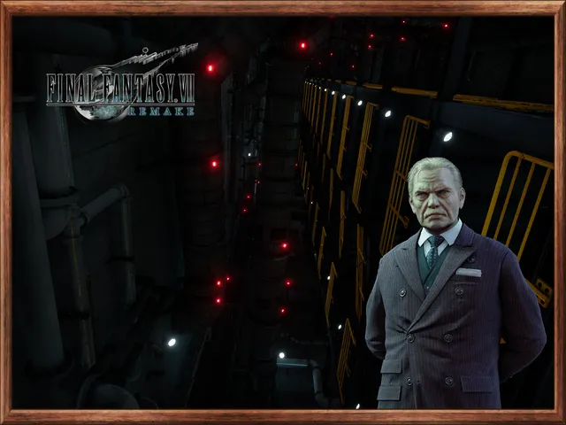 Shinra Emergency Stairwell - Final Fantasy VII˸ Remake