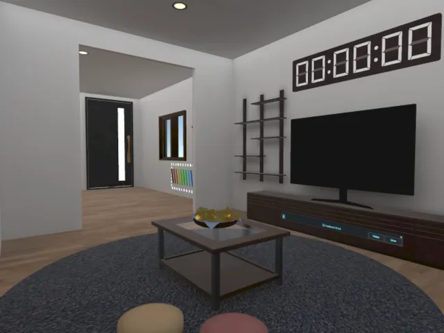 Rito's first room
