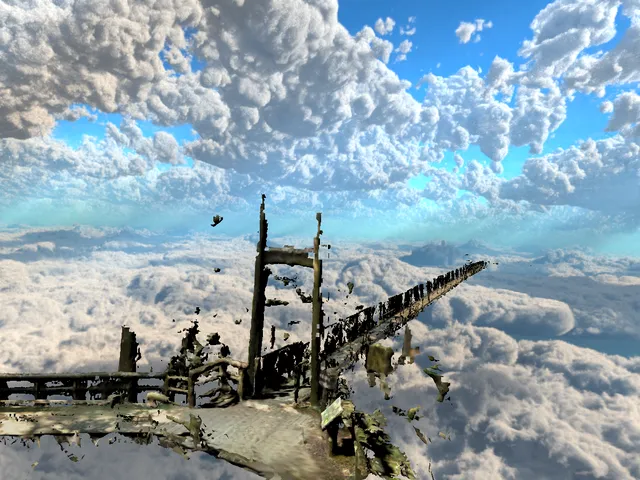 天空の吊り橋