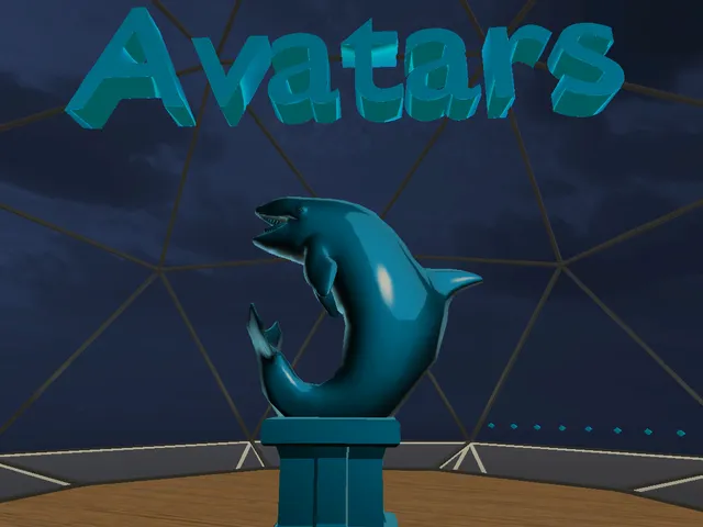 Orca's small avatar world