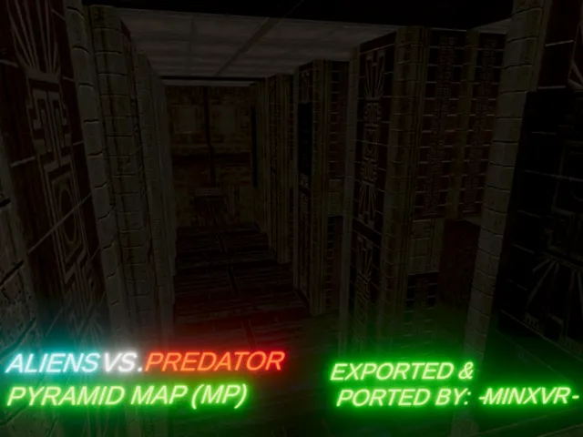 ALIENS VS․ PREDATOR 2010 PYRAMID MAP （MULTIPLAYER）