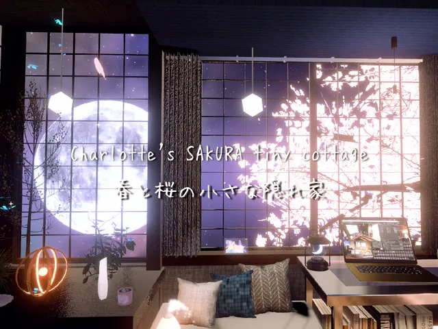 Charlotte's SAKURA tiny cottage