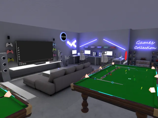 Gaming Billiards Room