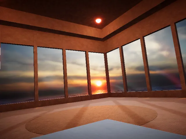 あさひにつつまれて