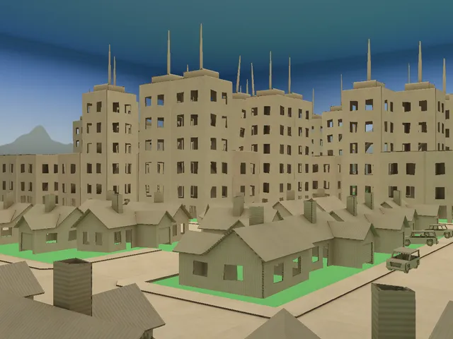 cardboard city