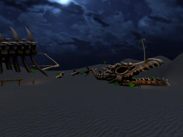 AltspaceVR Desert Island