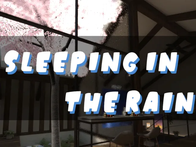 Sleeping in the rain