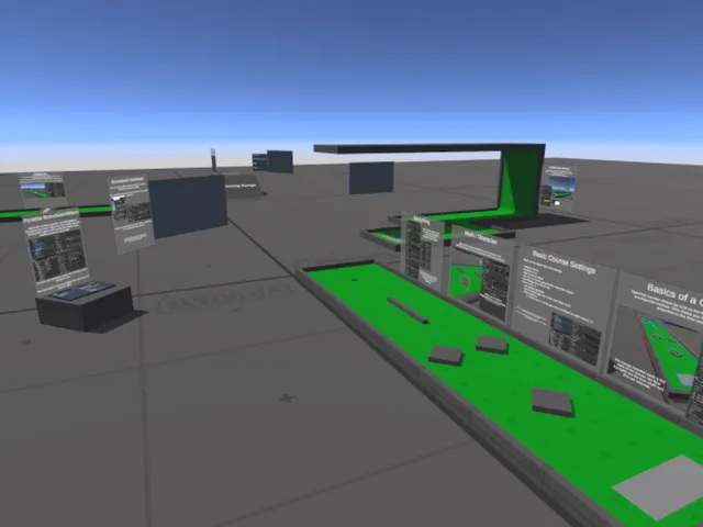 OpenPutt （Golf Prefab） - Demo Scene