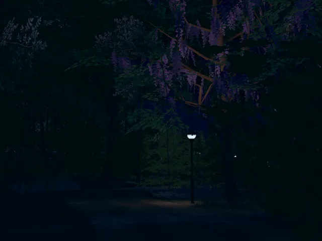 Dark wisteria