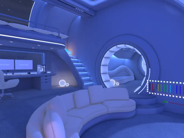 white universe house