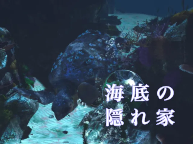 海底の隠れ家