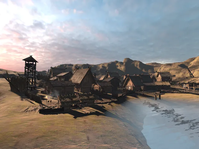 Seaside Viking Town
