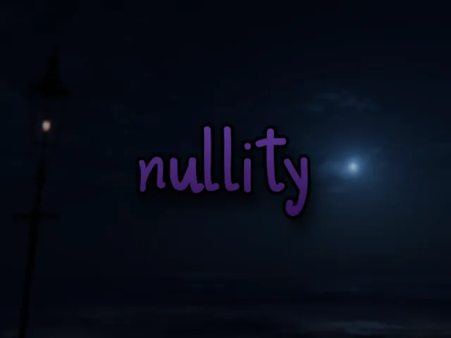 nullity