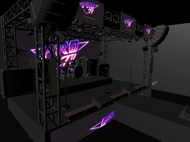 VR Concert Stage (AudioLink)