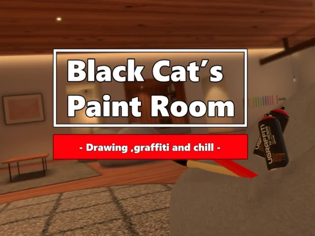 Black Cat's Paint Room