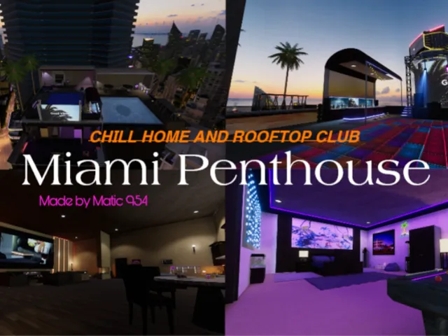 Miami Penthouse(Rooftop Bar)