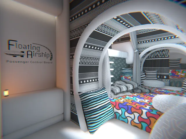 Floating Airship