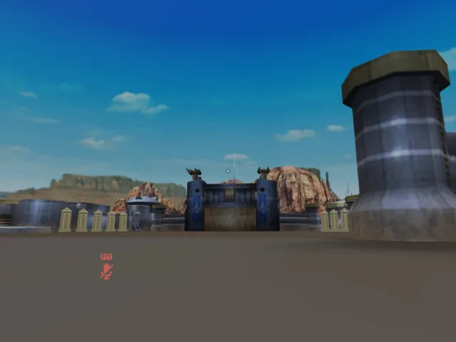 Zoids Field of Rebellion - Desert Map