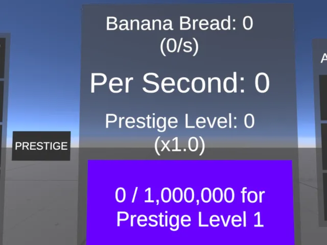 Simple idle game test