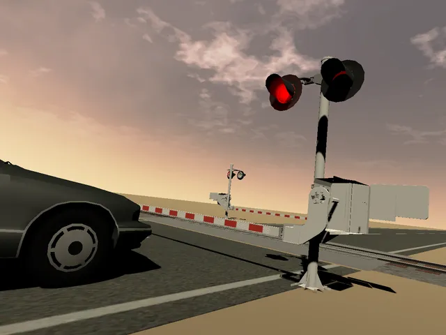 Railroad crossing (showcase)