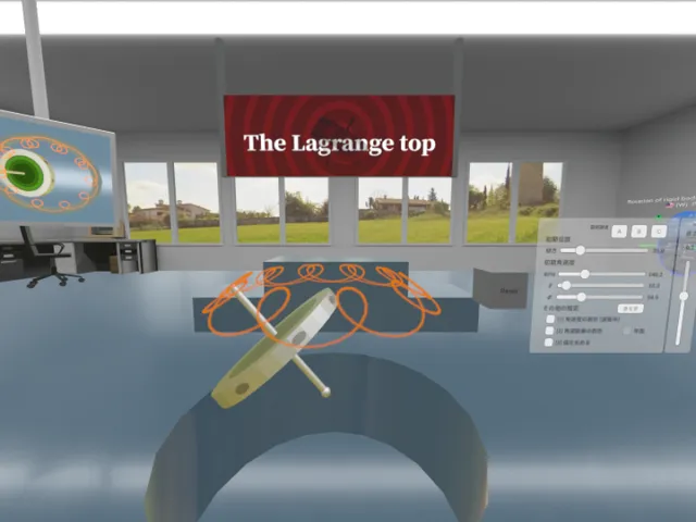 The Lagrange top ー振り子とこまの間ー