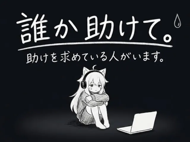 誰か助けて。 - 助けを求めている人がいます。 -