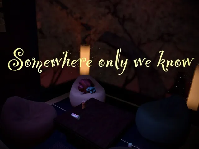 Somewhere only we know