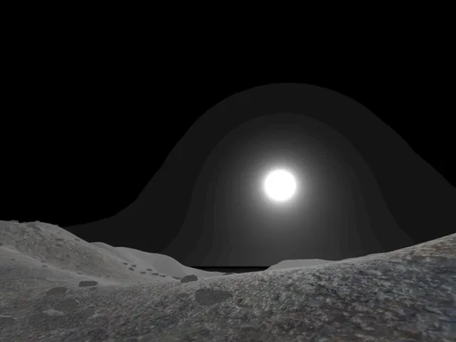 The moon