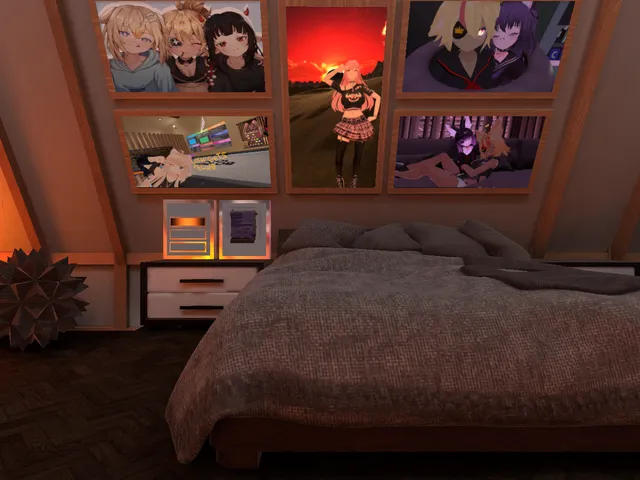 Casa De Krial （My home worldǃ I included not a whole lot here just to keep the filesize small․ The pictures are mostly of me‚ so if you use it‚ that'd be kinda weird‚ but we may just be good friends‚ so that's ok with me dude‚ you do you․）