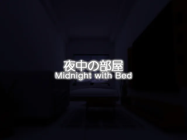 夜中の部屋 - Midnight with Bed
