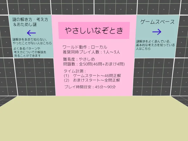 やさしいなぞとき