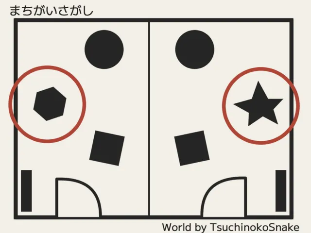 まちがいさがし部屋 （spot the difference）