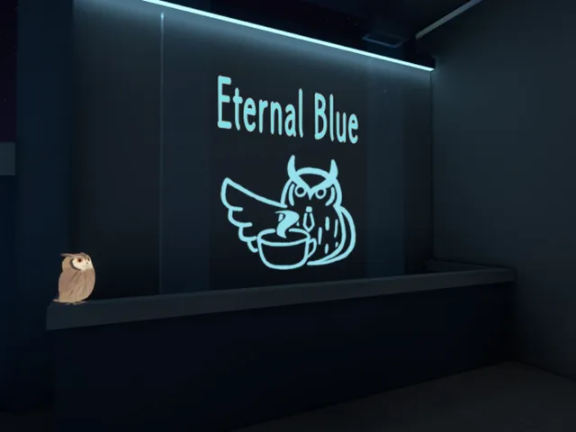 Eternal Blue -Chill Home With Owls-