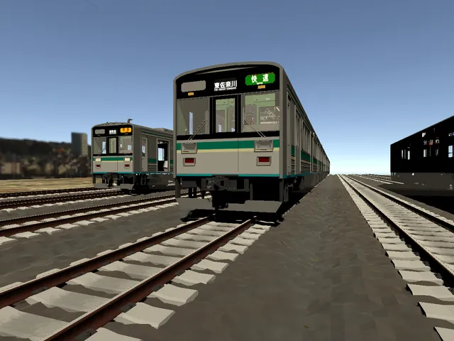 「私鉄電車」サンプルワールド Japanese_Train Sample World