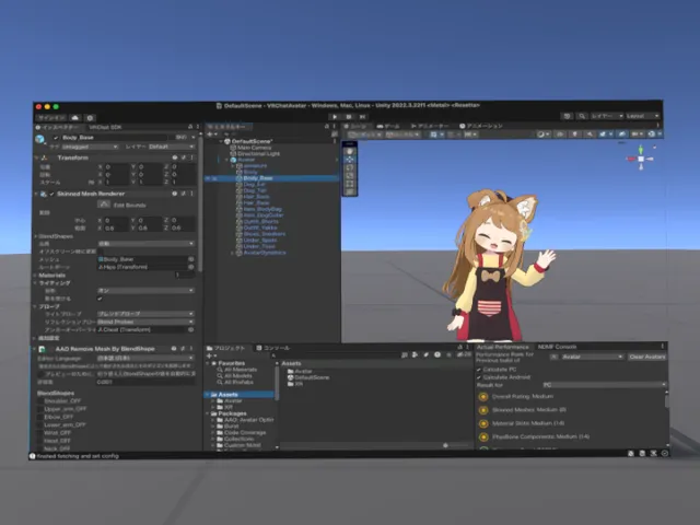 Unityと写真が撮れるワールド