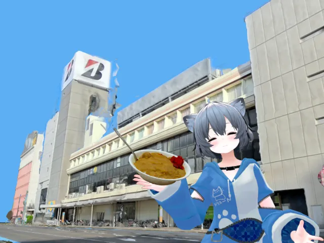 新潟 万代シテイバスセンター フォトグラメトリ