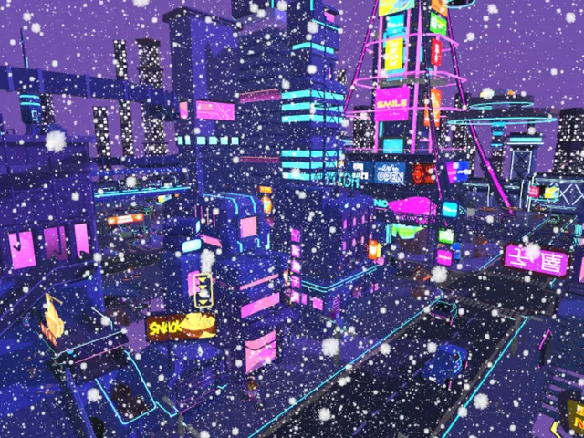 Snowy Cyberpunk