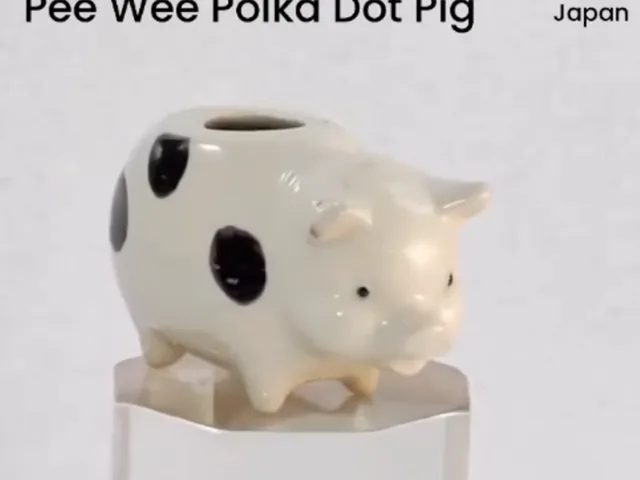Peewee Little Polka Dotted Pig