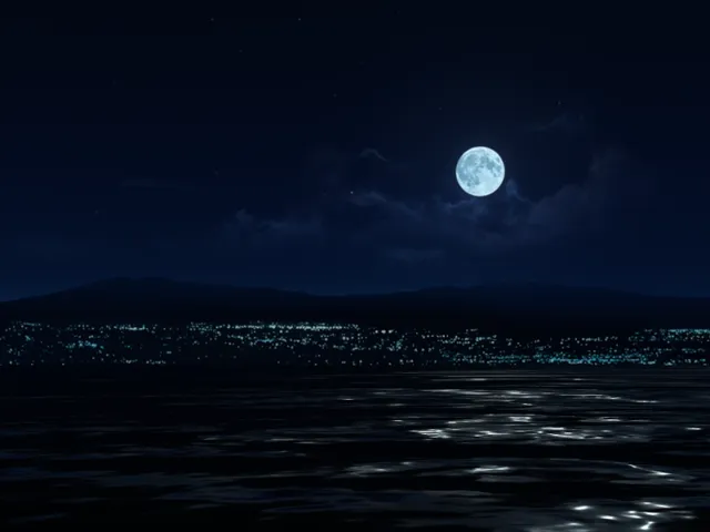 海と月と夜景と。 -3人だけのチルワ-