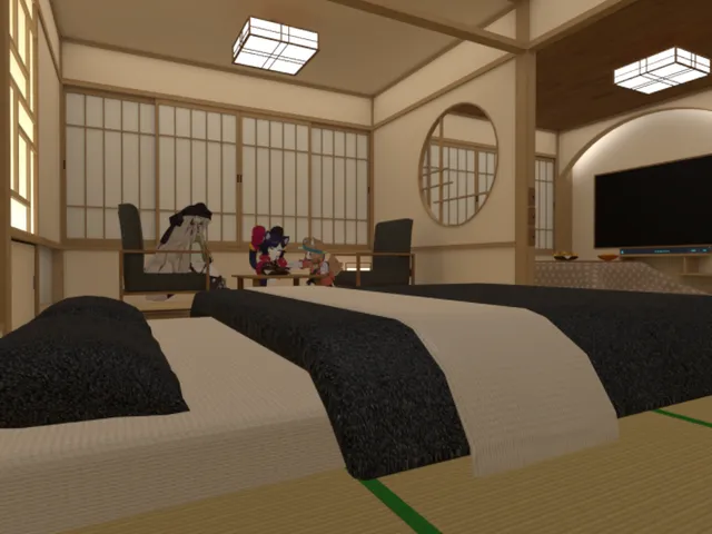 癒しが居る和室N6改